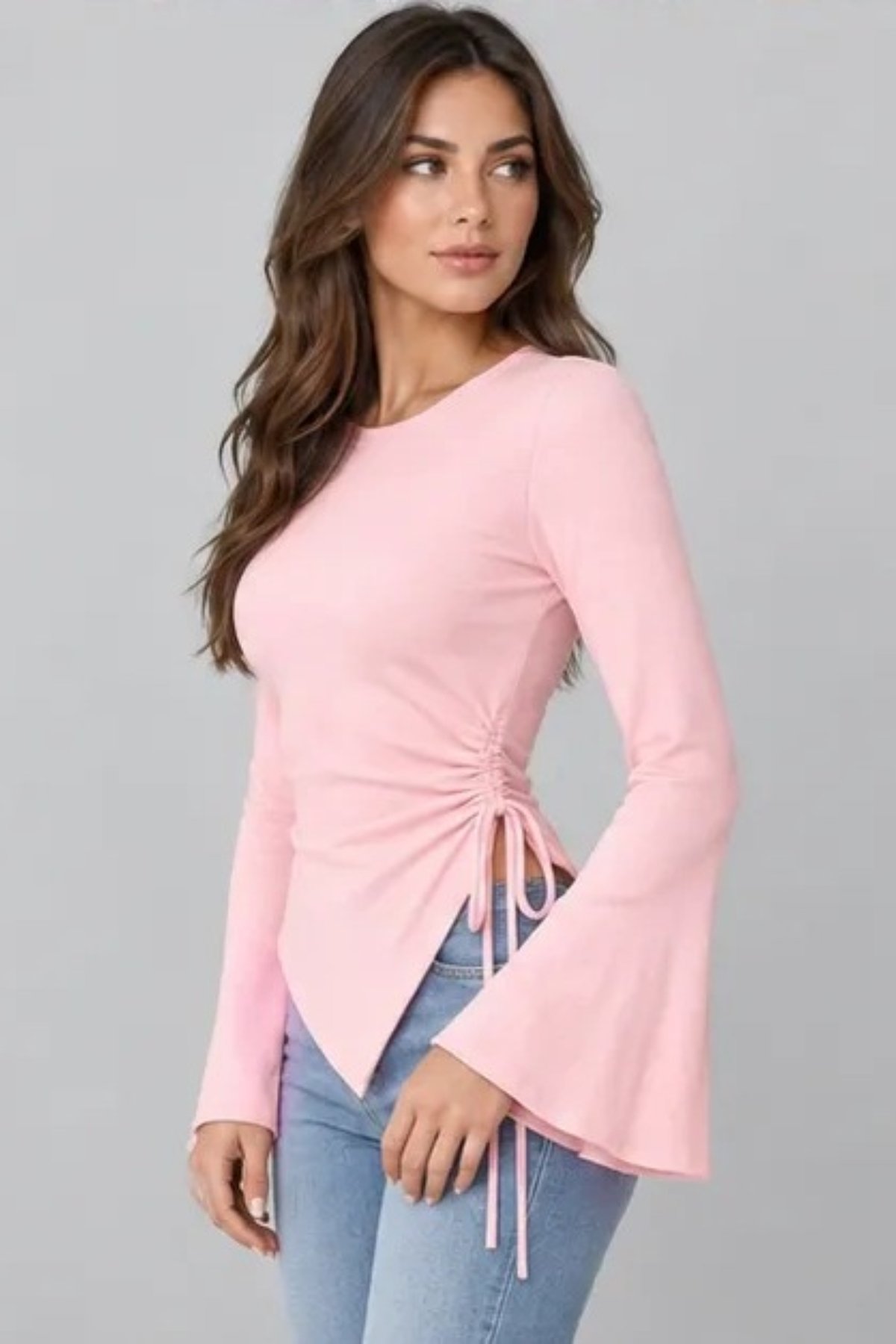 acik-pembe-yuvarlak-yaka-drape-detayli-ispanyol-kol-ust-bluz-1
