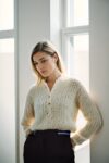 Siyah-Mor Bel Detaylı Pantolon ST090W20887001